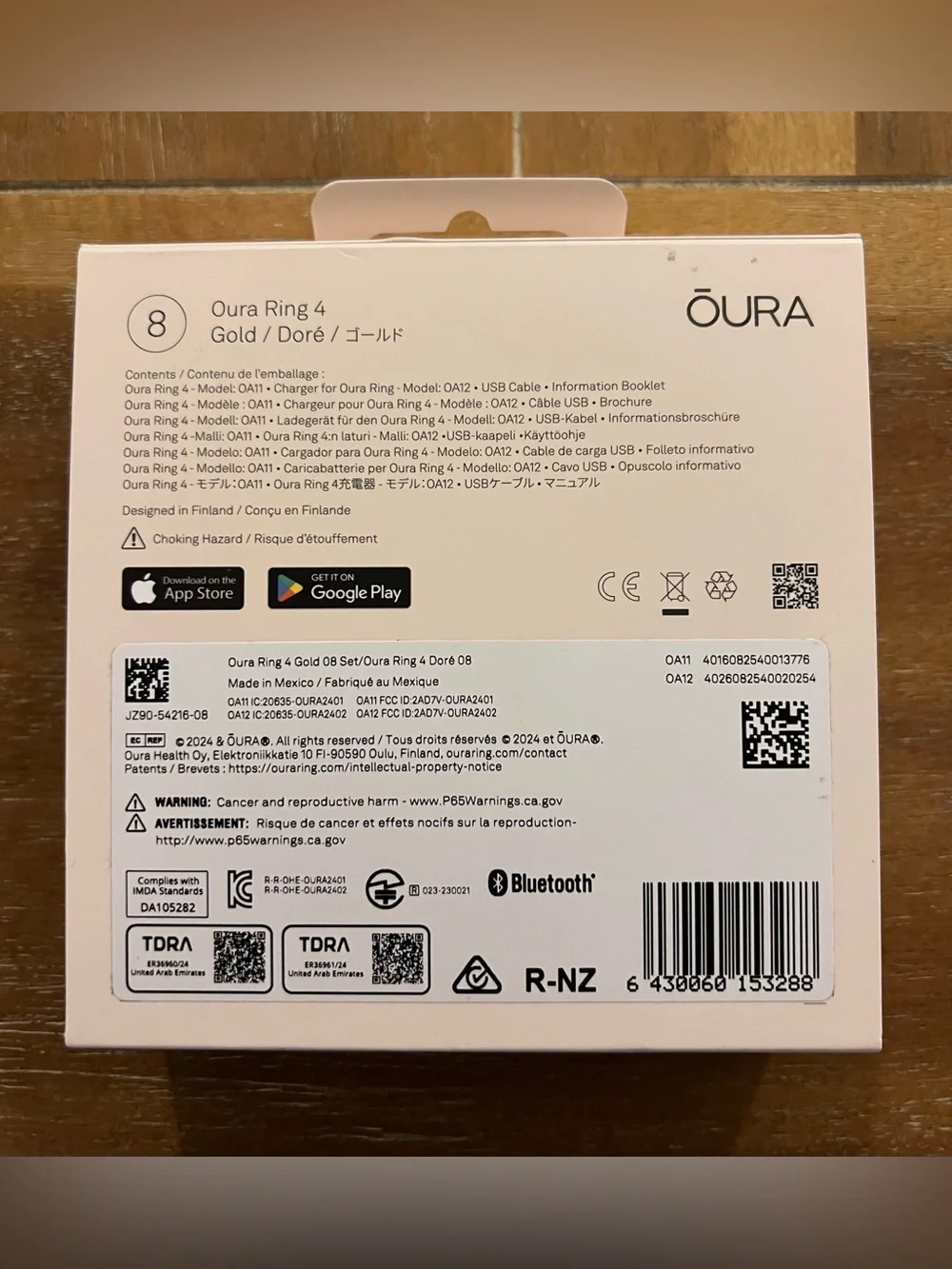 Oura Gold Ring 4